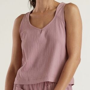 Title Nine Meridian Crinkle Tank Top